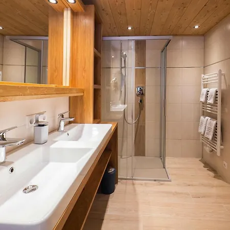 With Sauna Holiday home Fuegen